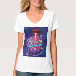 GRAVITÄT KANN MICH NICHT HALTEN T-Shirt