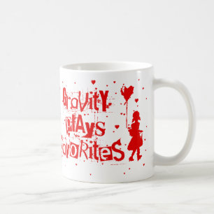 Gravitation spielt Favoriten Kaffeetasse