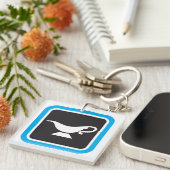 Gravitation-Symbol Schlüsselanhänger (Vorderseite rechts)