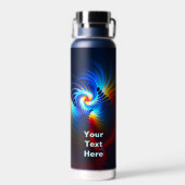Gravitations-Blauverschiebung Trinkflasche (Rückseite)
