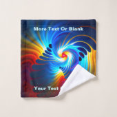 Gravitations Blueshift Badhandtuch Set (Waschlappen)