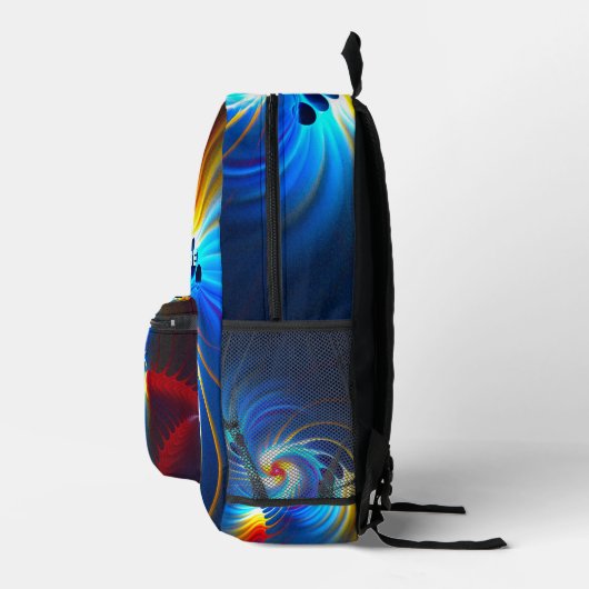 Gravitations Blueshift Bedruckter Rucksack (Rechts)