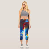 Gravitations Blueshift Capri Leggings (Vorderseite)