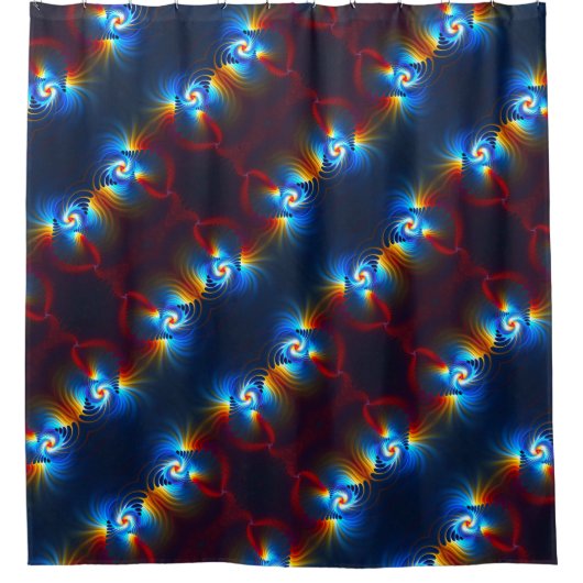 Gravitations Blueshift Duschvorhang (Vorderseite)