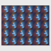 Gravitations Blueshift Geschenkpapier (Flach)