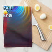 Gravitations Blueshift Geschirrtuch (Viertel Falte)