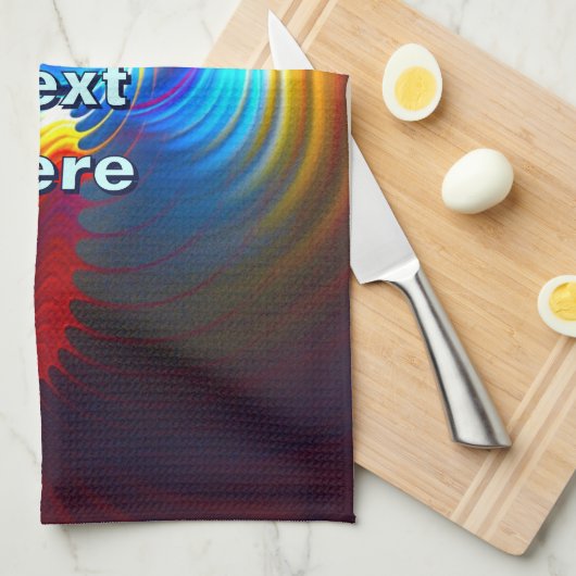 Gravitations Blueshift Geschirrtuch (Viertel Falte)