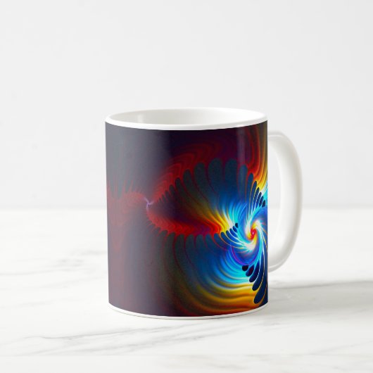 Gravitations Blueshift Kaffeetasse (VorderseiteRechts)