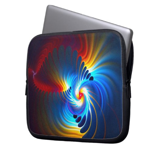 Gravitations Blueshift Laptopschutzhülle (Vorderseite Links)