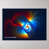 Gravitations Blueshift Poster (Vorne)