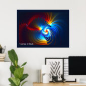 Gravitations Blueshift Poster (Heimbüro)