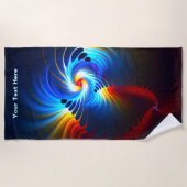 Gravitations Blueshift Strandtuch (Vorderseite)