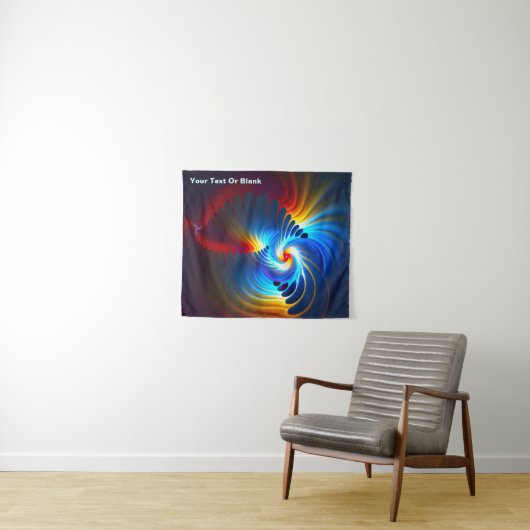 Gravitations Blueshift Wandteppich (Beispiel (Horizontal))