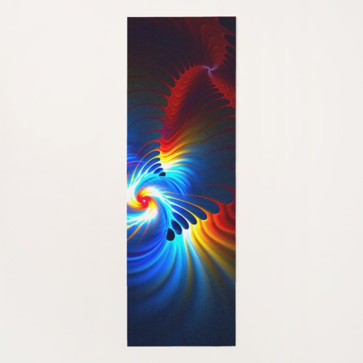 Gravitationsbedingte Blauverschiebung Yogamatte (Rückseite)