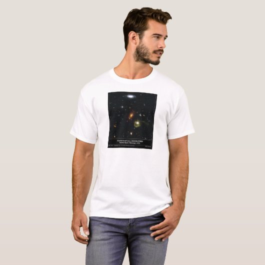 Gravitationslinse-Abbiegelicht T-Shirt (Vorne ganz)
