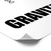 Gravitationswellen im Inneren des Spektrums Poster (Ecke)