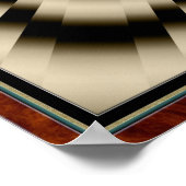 Gravitationszeit Poster (Ecke)