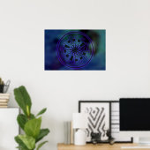 Gravitationszeit Poster (Heimbüro)