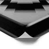 Gravitationszeit Poster (Ecke)