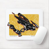 GRAVITÄTSLED-Gelb Mousepad (Mit Mouse)