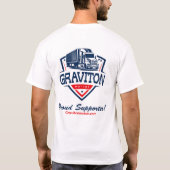 Graviton Motors Proud Supporter T - Shirt (Rückseite)