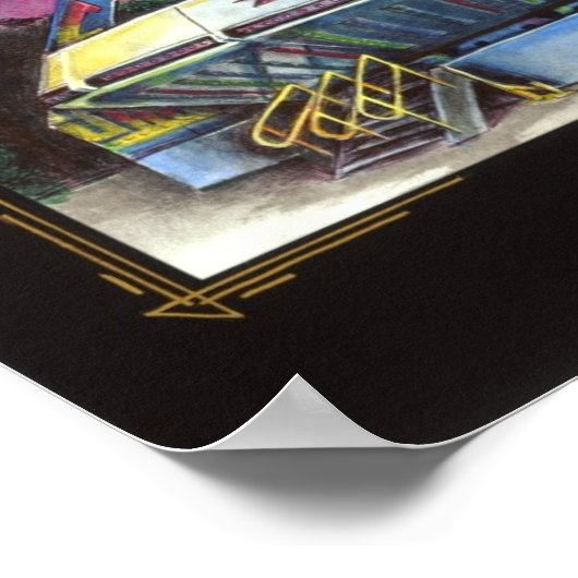 Gravitron Poster (Ecke)