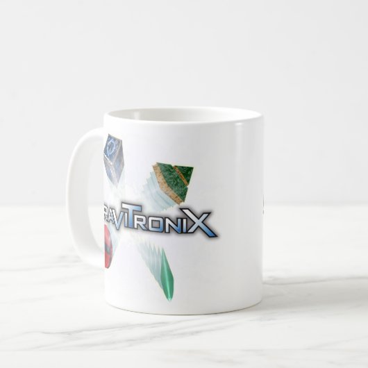 Gravitronix Kaffee-Tasse Kaffeetasse (Vorderseite Links)
