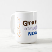 Gravity Changing Now - Orahemai!Klassisch Kaffeetasse (Vorderseite Links)