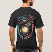 Gravity Eagle: Supernova Sentinel" T-Shirt (Rückseite)