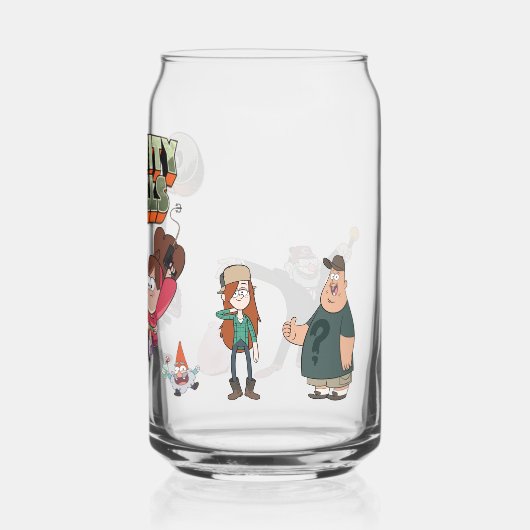 Gravity Falls Dosenglas (Rückseite)