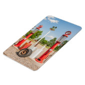 Gravity Flow Gas Pumps Magnet (Linke Seite)