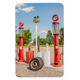 Gravity Flow Gas Pumps Magnet