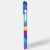 Gravity Flow: Neon-Abstrakte Kunst-Handyhülle Case-Mate iPhone Hülle (Rückseite / Links)