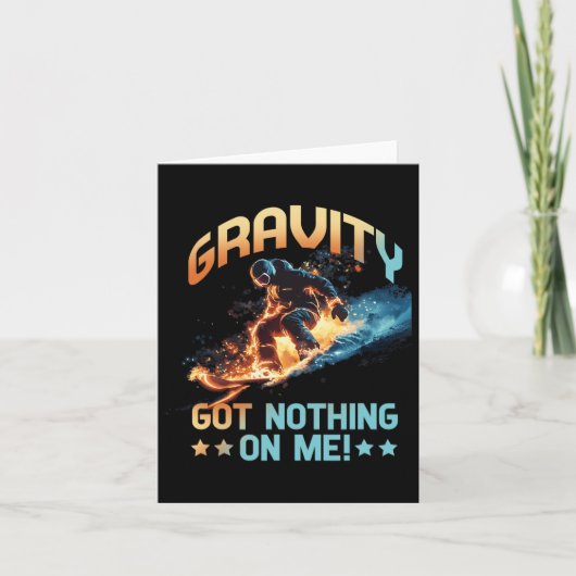 Gravity Got nichts Karte (Vorderseite)
