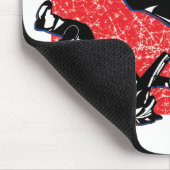 GRAVITY-IN-RED MOUSEPAD (Ecke)