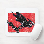 GRAVITY-IN-RED MOUSEPAD (Mit Mouse)