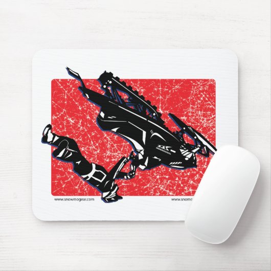 GRAVITY-IN-RED MOUSEPAD (Mit Mouse)