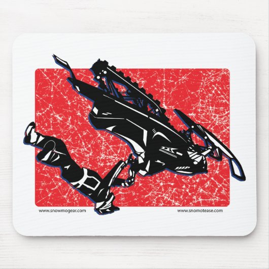 GRAVITY-IN-RED MOUSEPAD (Vorne)