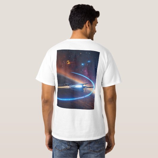 Gravity Inspiriert Chic Elevate Your Wardrobe mit T-Shirt (Schwarz voll)