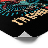 Gravity Is Just Another Rule I'm Gonna Break Skate Poster (Ecke)
