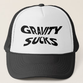 Gravity Ist zum Kotzen - Funny Physics Science Spa Truckerkappe
