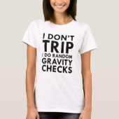 Gravity-Karos T-Shirt (Vorderseite)