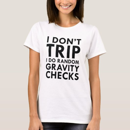 Gravity-Karos T-Shirt (Vorderseite)