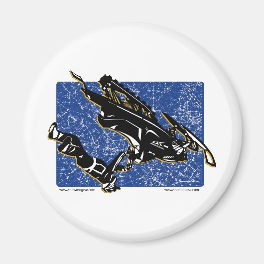 GRAVITY-LEDs in blau Magnet (Vorne)