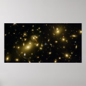 Gravity Lens of Galaxy Cluster Abell 2218 Poster (Vorne)