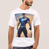 Gravity & Magnetismus Superhero T-Shirt (Vorderseite)