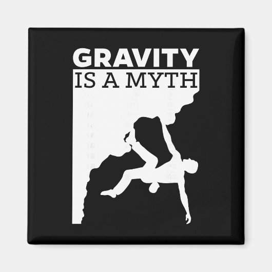 Gravity Myth Bouldering Klettersteig Bergsteigen Magnet (Vorne)