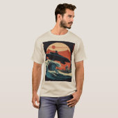 Gravity Odyssey: Spacecraft Adventure T - Shirt" T-Shirt (Vorne ganz)