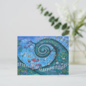 Gravity Post Cards Postkarte (Stehend Vorderseite)