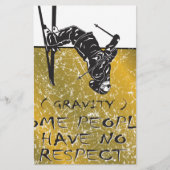 Gravity Skier Briefpapier (Vorderseite)
